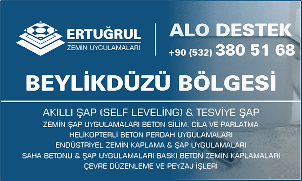 Beylikdüzü Şap Zemin Uygulamaları Self Leveling Tesviye Şap