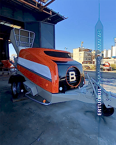 Makinalı Şap Uygulamaları