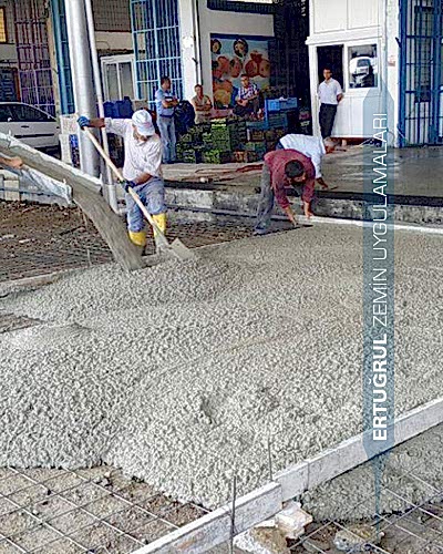 Zemin Şap Uygulamaları